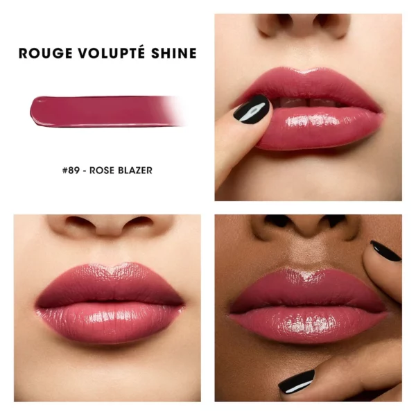 YVES SAINT LAURENT - Rouge Volupté Shine - Oil-in-stick - Rossetto Brillante Idratante - Varie Tonalità - immagine 3