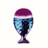 Pennello Design per Trucco a Forma di Pesce - Blu e Viola