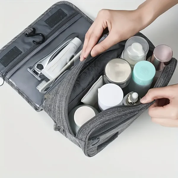BORSA DA VIAGGIO - per Organizzare Make-up e Cosmetici - Vari Colori - immagine 2